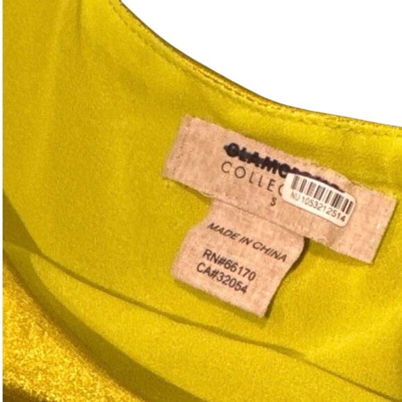 MSRP $108 Glamorous Lime Mid-Maxi Dress Side Split Size S | SAME DAY SHIP - Picture 5 of 6